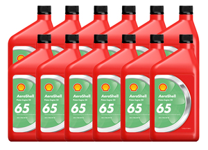 Aeroshell Oil W 65-12 x 1-Quart Cans