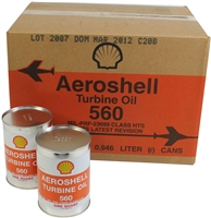 AeroShell Turbine Oil 560 - 24x1-Quart Cans