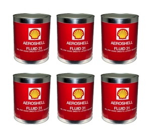 Aeroshell Fluid 31-6 x1-Gallon Cans