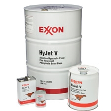 Exxon HyJet V Aviation Hydraulic Fluid-55GL