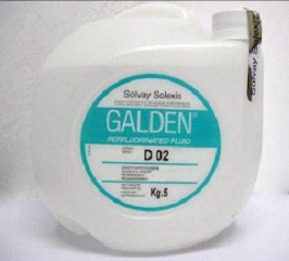 Galden D02 PFPE Reliability Testing fluid 15.43lb (7kg) Container (1.0105gal)