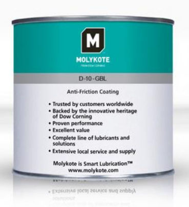 Molykote D-10-GBL Anti-Friction Coating