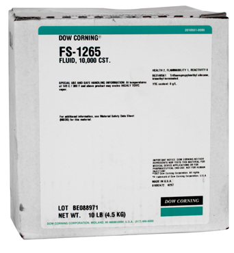 Dow Corning FS 1265 Fluid 10,000 CST 10 lb Pail