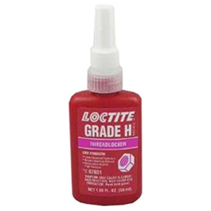 LOCTITE® GRADE H THREADLOCKER LOW STRENGTH 07831, 50 mL bottle