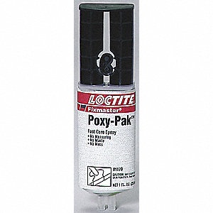 LOCTITE FM POXY PAK 1FO PT A 1324007, 1 oz syringe