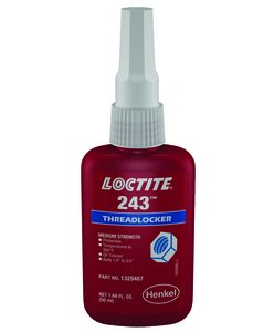 LOCTITE 243 THREADLOCKER 50ML 1329467, 50 mL bottle