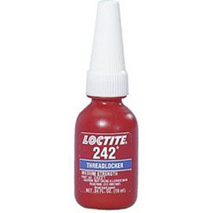 LOCTITE 242 Threadlocker Medium Strength 24221, 10 ML Bottle