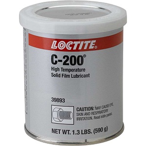 LOCTITE LB C-200 LUBRICANT known as C-200 Solid Film Lubricant 39893,HIGH TEMP