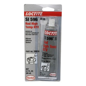 LOCTITE SI 596 RD known as LOCTITE SUPERFLEX RED RTV 80ML 59630, RTV-596 85GM