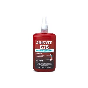 LOCTITE 675 RETAINING COMPOUND known as LOCTITE® 675 RETAINING COMPOUN 67541, 250 mL bottle
