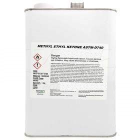 Methyl Ethyl Ketone ASTM-D740 Solvent Gallon Can