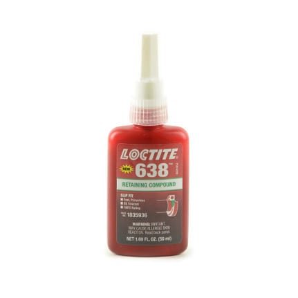 LOCTITE 638 RETAIN CMPND 50ML Anaerobic Adhesive 1835936, 50ml