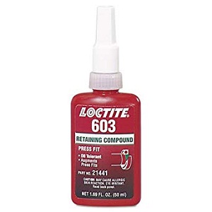 Loctite(R) 603 Retaining Compound Press Fit 21441,HIGH STRENGTH