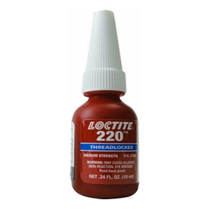 Loctite(R) 220 Threadlocker 37388, 10 mL bottle
