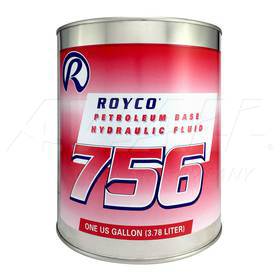 Royco 756 Hydraulic Fluid MIL-PRF5606H 1 Gallon Can