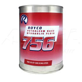 Royco 756 Hydraulic Fluid Mil-PRF-5606H - Quart