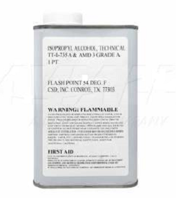 Isopropyl Alcohol Solvent MIL SPEC TT-I-735 Grade A- Pint Can