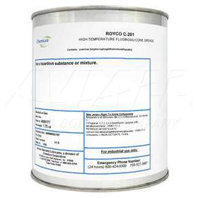 ROYCO C-201 High Temp Fluorosilicone Grease 24x1-Quart Cans