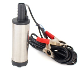12V and 24V DC Electric Submersible Pump SS Shell,12L/min