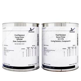 AkzoNobel 10P4-2NF/EC-117S Green Fluid Resistant Epoxy Primer - Quart Kit