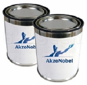 AkzoNobel 10P4-3NF/EC-117 BAC377 Yellow Fluid Resistant Epoxy Primer - Quart Kit