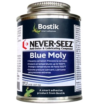 Bostik NBBT-8 Never-Seez Blue Moly 12X1 LB Case NBBT8