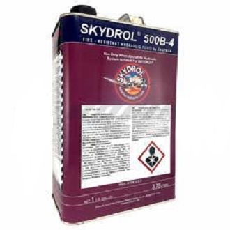 Skydrol 500B-4 Purple Fire Resistant Hydraulic Fluid 500B4 1 Gal Can
